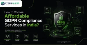 Affordable GDPR compliance services in India with GDPR audit, assessment, implementation, and data protection consulting