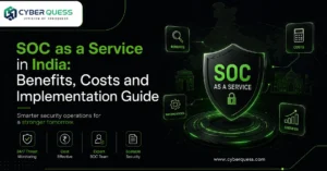 SOC as a Service in India offering 24/7 threat monitoring, cost-effective cybersecurity, expert SOC teams, and scalable security solutions.